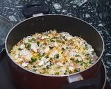 A picture of step 7 of Veg Biryani.