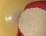 A picture of step 1 of Fennel seeds mukhwas(mouth freshner).