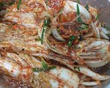 Hình bước làm 5 của món Kim chi cải thảo