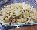 Foto del paso 1 de la receta: Jamoncito de pavo con verduras🍗