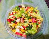 A picture of step 4 of Exotic Salad.