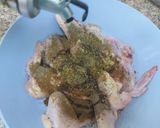 A picture of step 4 of Garlic chicken wings with paramesan cheese in airfryer.