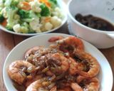 A picture of step 8 of Black Pepper Prawns.