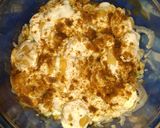 A picture of step 11 of Dahi pulkhi chana chaat.