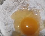 Foto langkah ke 2 dari resep Gluten free dadar gulung isi kelapa dan nangka.