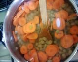 Foto del paso 1 de la receta: Crema de arvejas y zanahorias