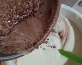 Foto langkah ke 2 dari resep Brownies kukus (basecake).
