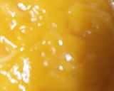 A picture of step 1 of Mango kheer.