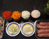 Foto del paso 1 de la receta: Arroz con Setas y Butifarra