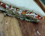 A picture of step 8 of Healthy veggie sandwich.