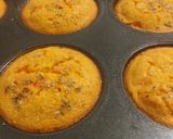 Foto del paso 5 de la receta: Muffins salados de choclo y de tomate sin gluten