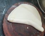 A picture of step 11 of Khaja puri.