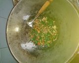 Foto langkah ke 6 dari resep Tumis teri pepaya jepang.
