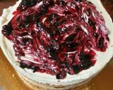 Fehércsokis -feketeribizlis torta recept lépés 10 foto