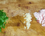Foto del paso 1 de la receta: Tallarines con tocino ahumado