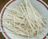 A picture of step 1 of Fried Golden Mushroom.
