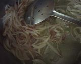 A picture of step 3 of Aloo & Shimla Mirch.