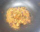 A picture of step 2 of Vegetable Kurma.