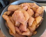 Foto del paso 1 de la receta Pollo al curry en Bolsa