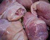 A picture of step 1 of Schweinhaxe.
