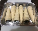 Foto del paso 6 de la receta Conos y volovanes rellenos de cóctel de gambas