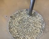 Hình bước làm 2 của món Pudding Bơ Sữa Dừa Hạt Chia