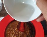 A picture of step 5 of Vegetarian satay.