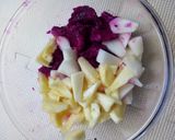 Foto langkah ke 2 dari resep Sop Buah Sirup Gula Pandan AV Kitchen.