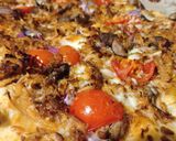 Domowa pita z szarpaną wieprzowiną krok przepisu 10 zdjęcie