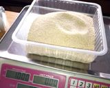 A picture of step 1 of Car shaped cake.