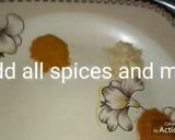 A picture of step 4 of Aaloo ka bhurta (Mash potatoes).