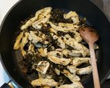 客家鹹菜炒豆包🍀素食的食譜步驟3照片