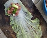Foto langkah ke 3 dari resep Sawi Putih Isi Daging Kukus.