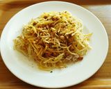 Foto langkah ke 6 dari resep Spagetti toping tuna & serundeng kentang.
