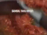 Sambal tahu krispi