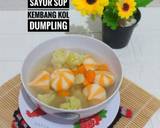 Cara Membuat Sayur sop kembang kol dumpling 54 5