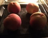 A picture of step 1 of California Farm Baked White Peach Puree.