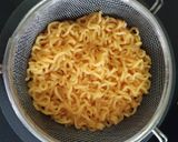 A picture of step 1 of "Maggi Noodles egg Frankie".