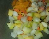 A picture of step 6 of Mix Veg curry without onion and garlic.