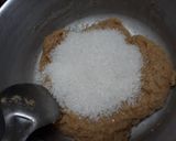 A picture of step 4 of Wheat flour Halwa (sheera).