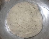 Foto langkah ke 5 dari resep Flaxseeds Ubi Ungu Swirl Sourdough Bread.