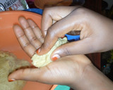 A picture of step 4 of Date and Chocolate Cookies.