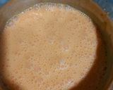 A picture of step 2 of Orange and chocolate soufley.