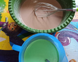 Foto langkah ke 3 dari resep Terang bulan(Terbul) Teflon coklat pandan.