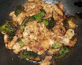 A picture of step 5 of Hibachi at Home; Chicken & Broccoli.