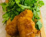 A picture of step 9 of Cheesy Potato & Chicken Cutlets.