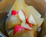 A picture of step 7 of Sesame pineApple chicken with Rice nd PINEAPPLE AND APPLE SAUCE.