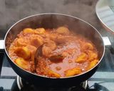 A picture of step 12 of Masala soya chaap.