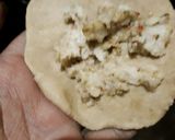 A picture of step 2 of Dal ki kachori.
