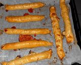 Sütős kelt tésztás hot-dog recept fázis 6 fotója